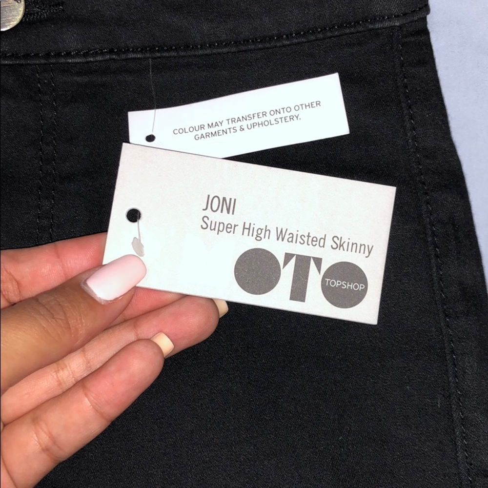 TOP SHOP - Joni Super High Wasted Skinny Jeans